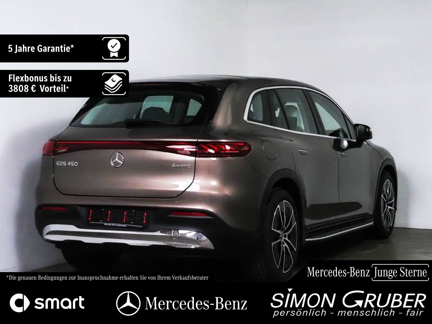 Fahrzeugabbildung Mercedes-Benz EQS 450 4M EArt Massage Sitzklima Fond-Entertain