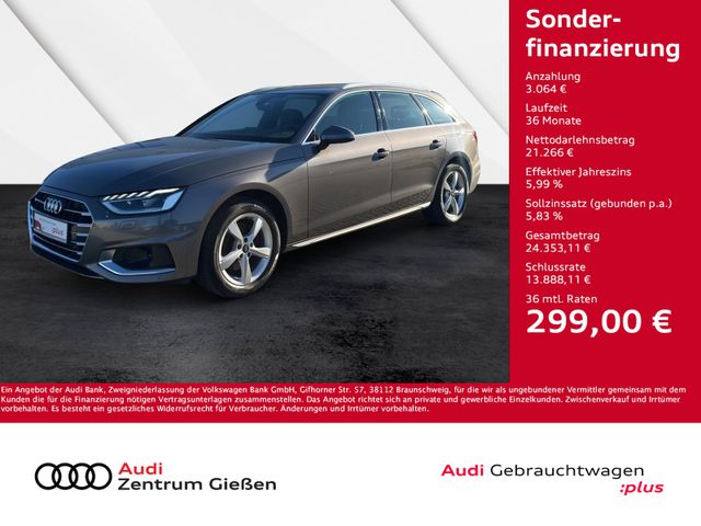 Audi A4 Avant 35 TFSI advanced Assistenzpakete Navi L