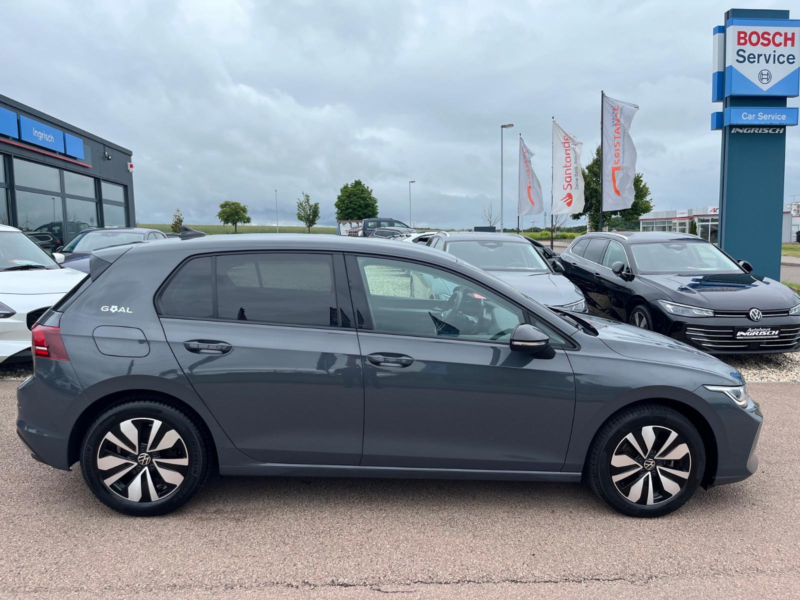 Volkswagen Golf VIII Lim. 1.5 TSI Goal mit NAVI+PDC+LED, миниатюра 6