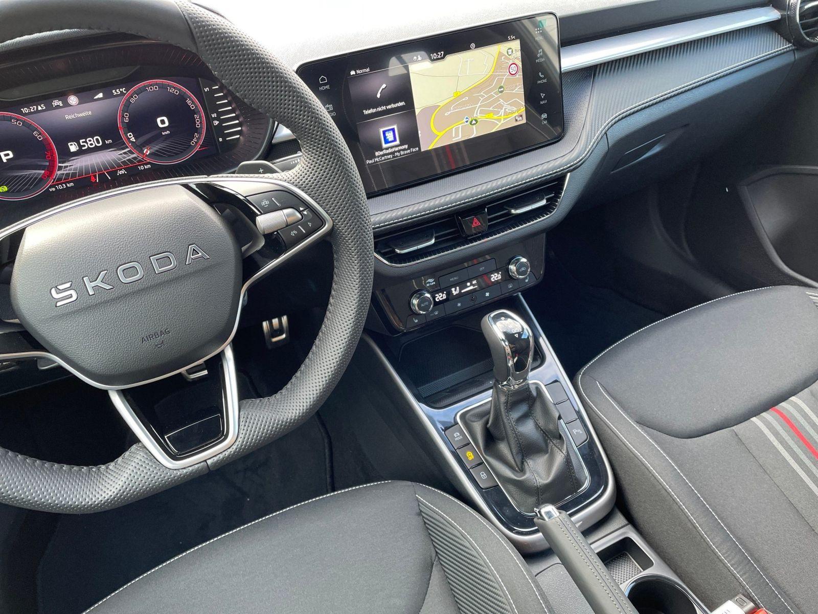 Skoda Fabia 130 1,5 TSI DSG ACC LED NAVI RFK SMARTLINK, миниатюра 13