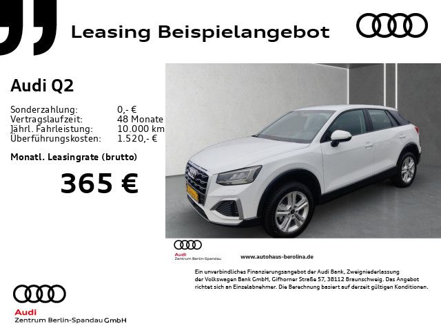 Audi Q2 30 TFSI Adv. *LED*Smartph.-int.*SHZ*PDC*