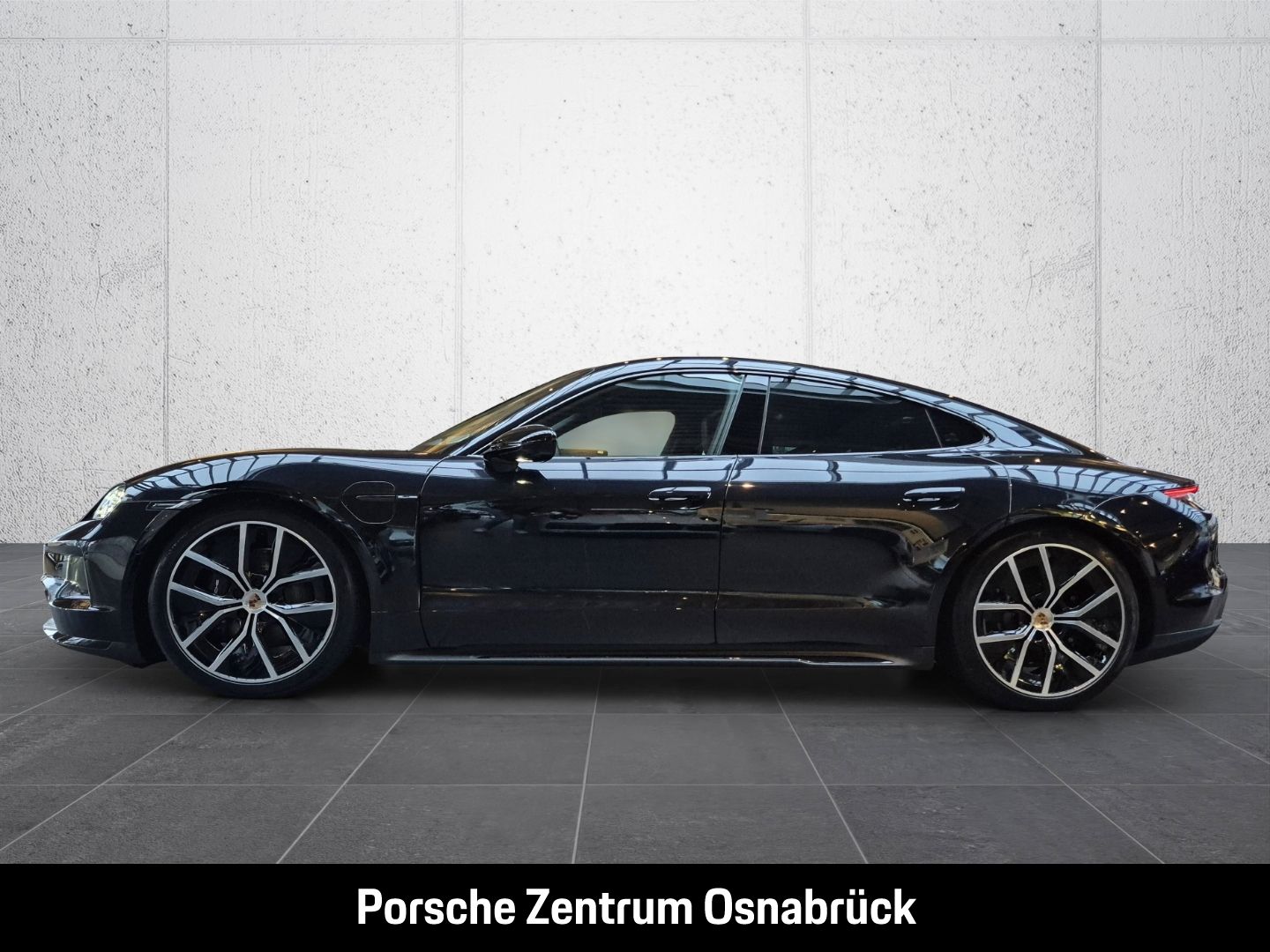 Porsche Taycan Black Edition Pano SportDesign 18-Wege He imagem 2