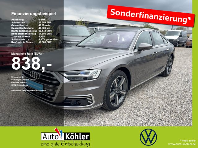 AUDI A8 60 eTFSI TV/Pano/Matrix/360/ACC/Leder/HUD