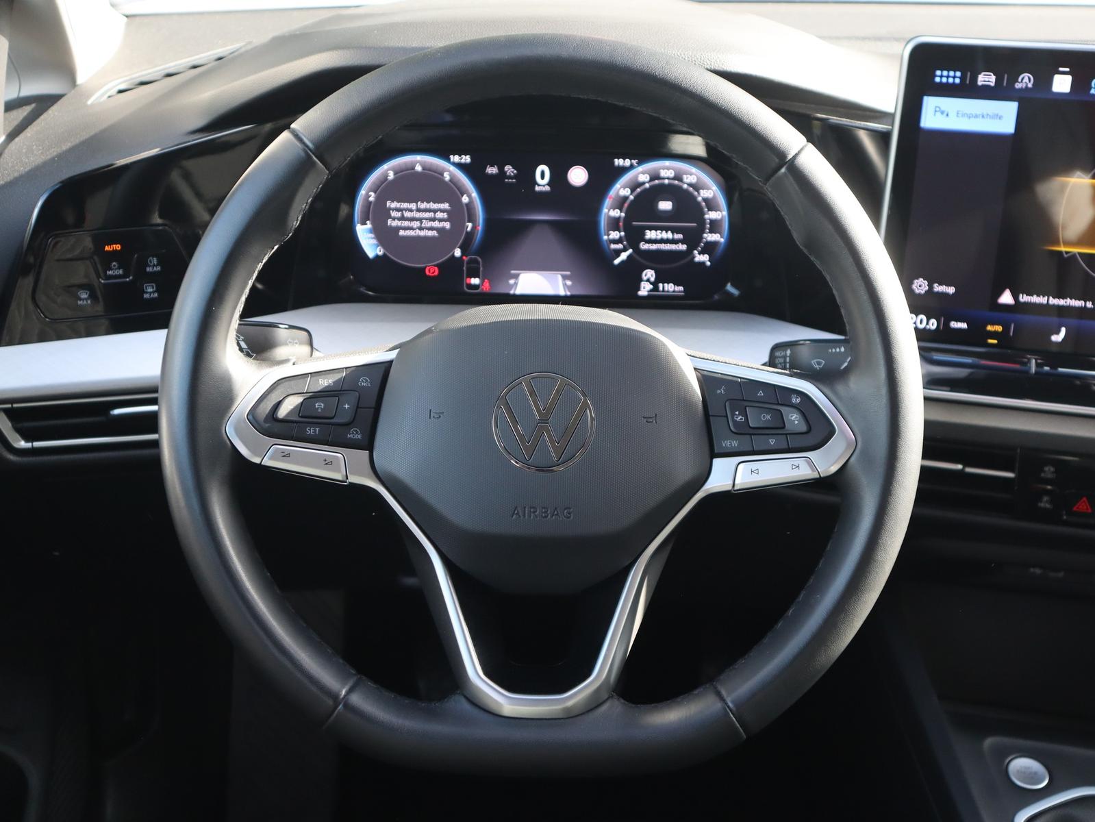 Volkswagen Golf VIII 1.5 Life VC ACC AHK LED Navi PDC USB, миниатюра 21