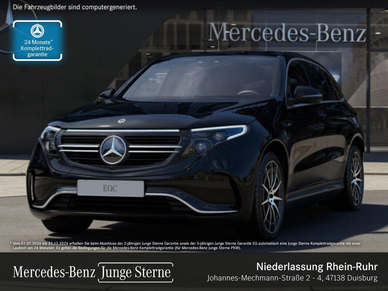 Mercedes-Benz EQC 400 4M AMG/SHD/MBeam/360°/AHK/Distr/Sound