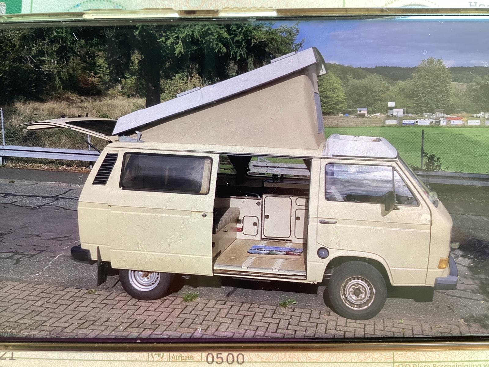 Volkswagen T3 andere Joker H-Zul. Camper mit  Aufstelldach
