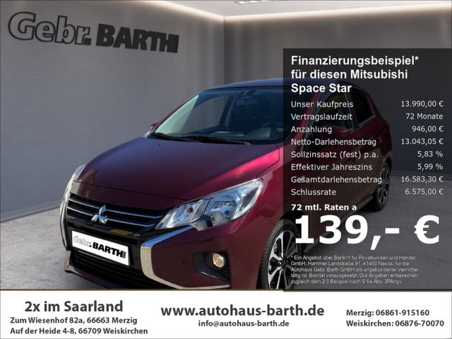 Mitsubishi Space Star Top LED Automatik Apple CarPlay Klima
