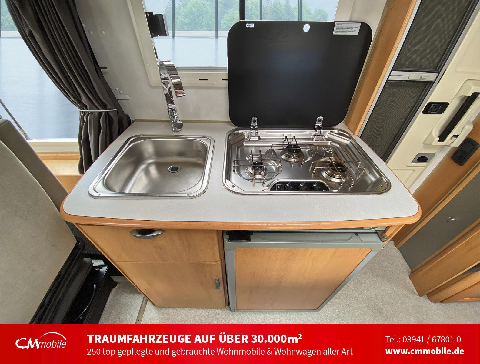 HYMER / ERIBA / HYMERCAR Classic BC 575 - Hub&Festbett -