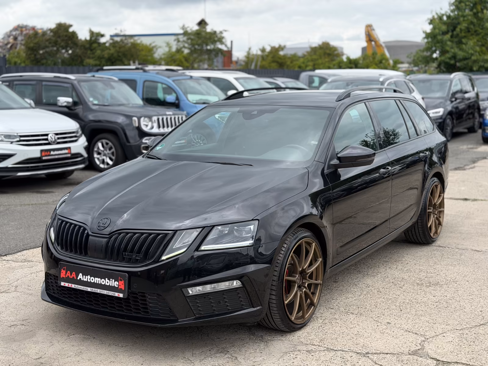 Skoda Octavia Combi RS 4x4 Automatik 135kw Kamera