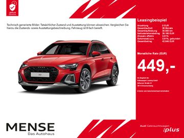 Audi Leasingangebot: Audi A3 allstreet 40 TFSI e S tronic AHK|Standhzg|ACC