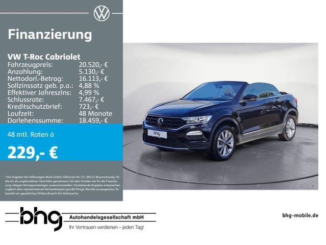 Volkswagen T-Roc Cabriolet 1.0 TSI OPF Style Front-Lane-Ass