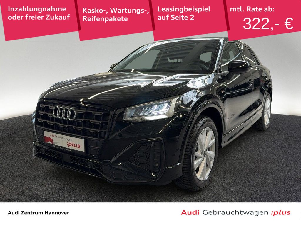 Audi Q2 S line 40 TFSI quattro Kamera AHK Navi LED vi