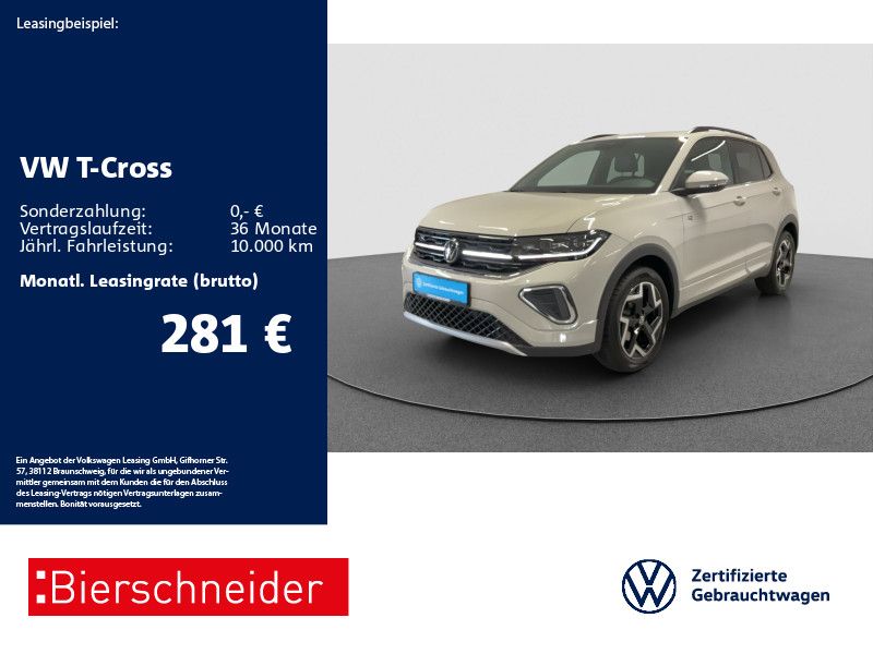 T-Cross 1.0 TSI DSG R-Line AHK MATRIX NAVI CAM 1
