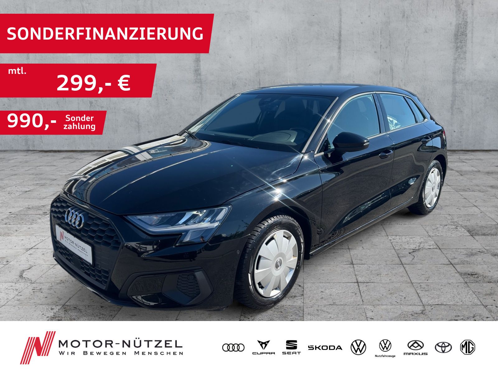 Audi A3 Sportback 35 TFSI S-TR NAVI 2xPDC GRA SHZ DAB