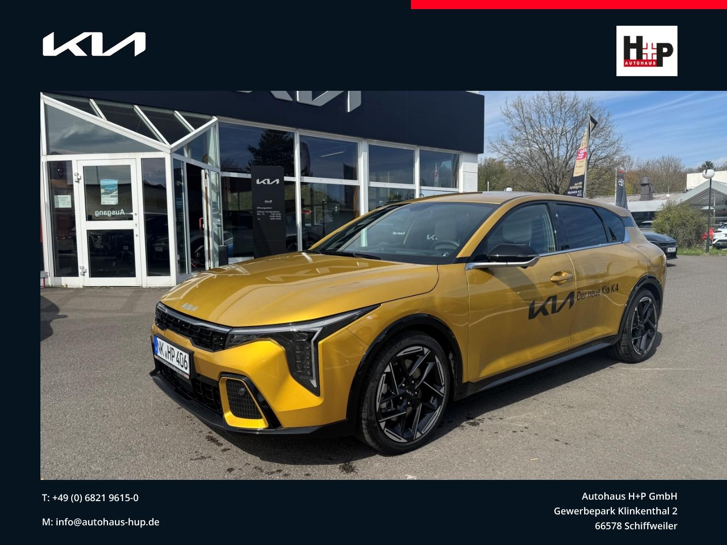 Kia K4 1.6 T-GDI 132 kW GT-Line 360 Grad Kamera HEAD