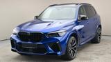 BMW X5 M Competition Marina-bay-blau metallic, AHK - blaue BMW X5 M