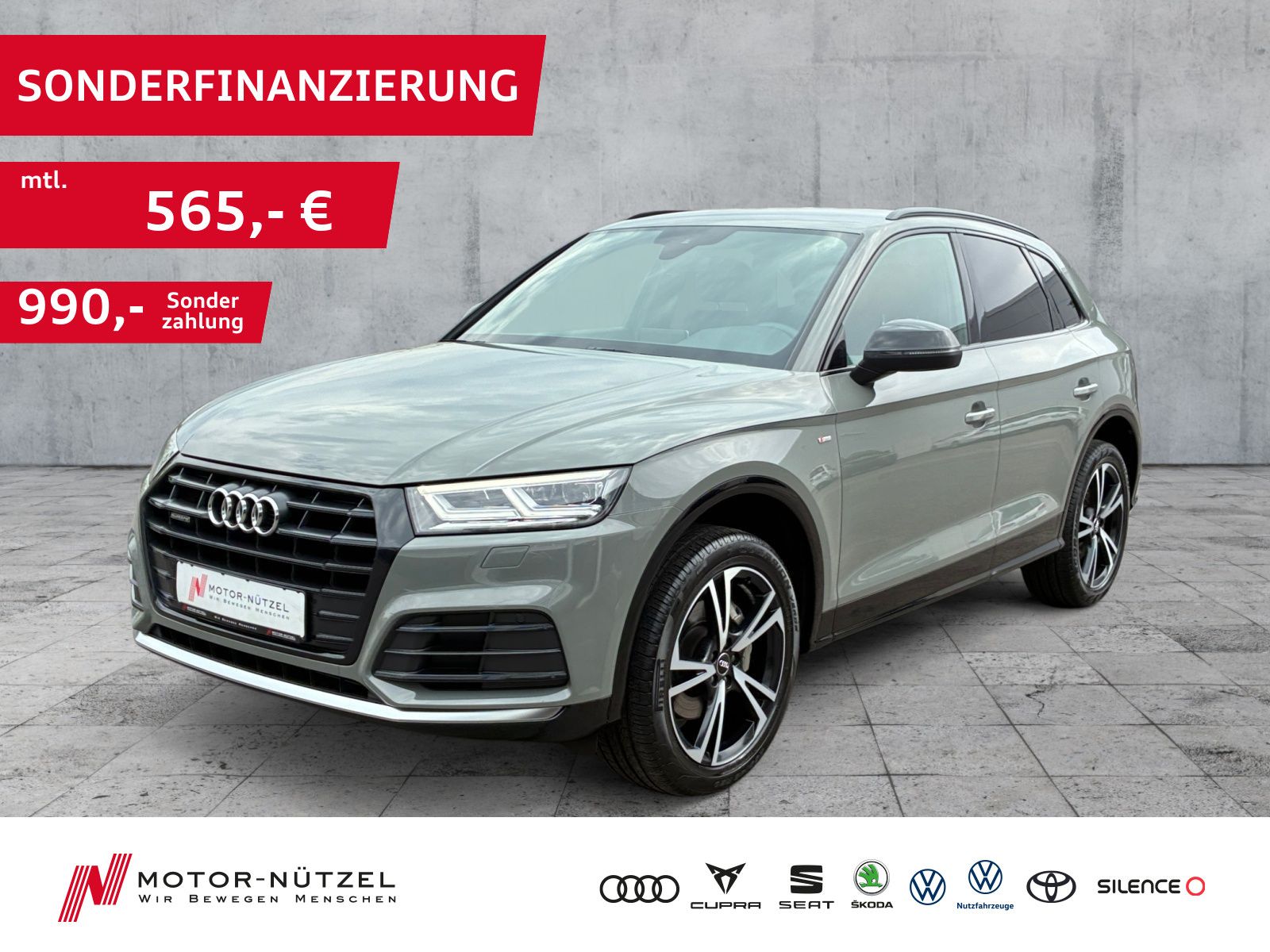 AUDI Q5 2.0TDI S-TR QU S-LINE COMPETITION LED+NAV+RFK