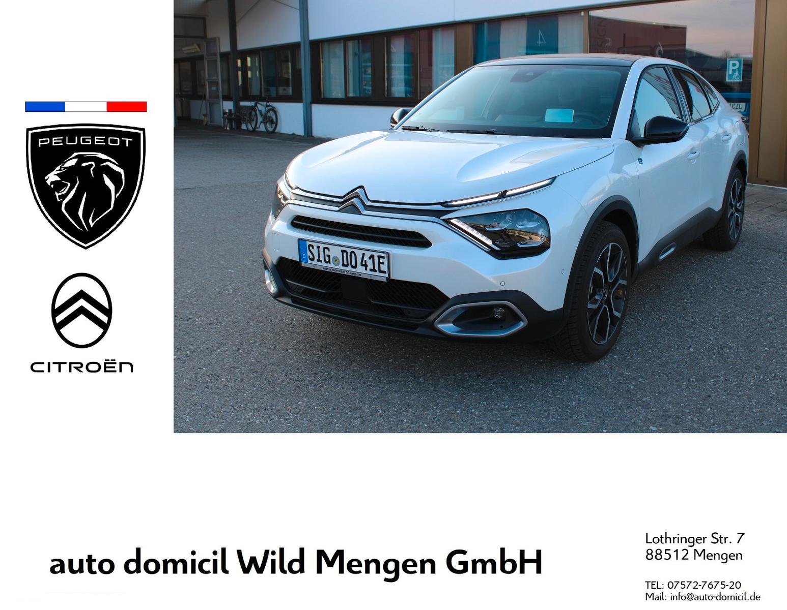 Citroën C4 X e-Shine #Navi #Kamera #SHZ #HeadUp