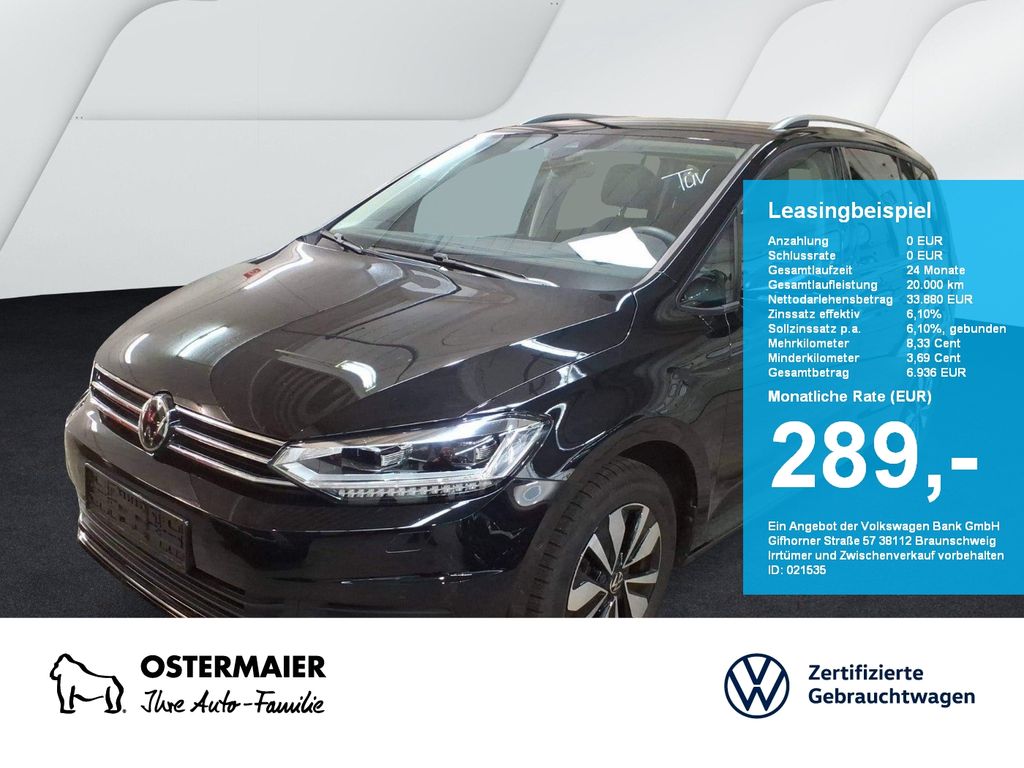 Touran GOAL 1.5TSI 150PS DSG ACC.AHK.7-SITZE.NAV