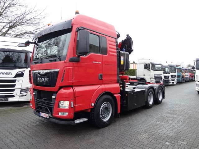 MAN TGX 28.480 6X2 Kran Fassi F360