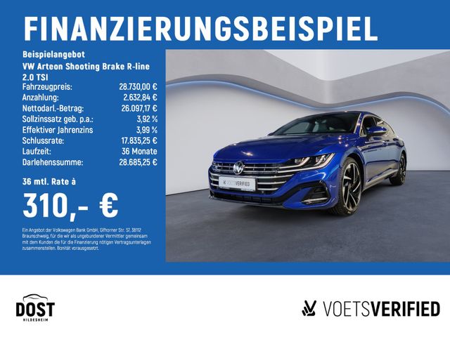 VW Arteon Shooting Brake R-line 2.0 TSI AHK+NAVI+LE