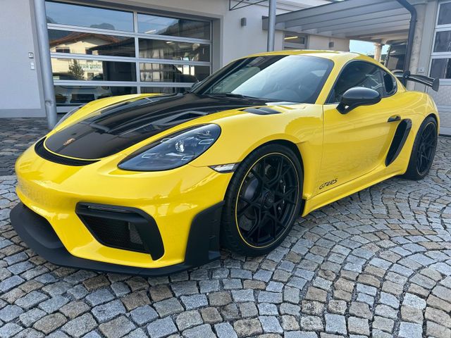 Porsche Cayman GT4 RS Weissach|Lift|Kamera|CarPlay|PASM