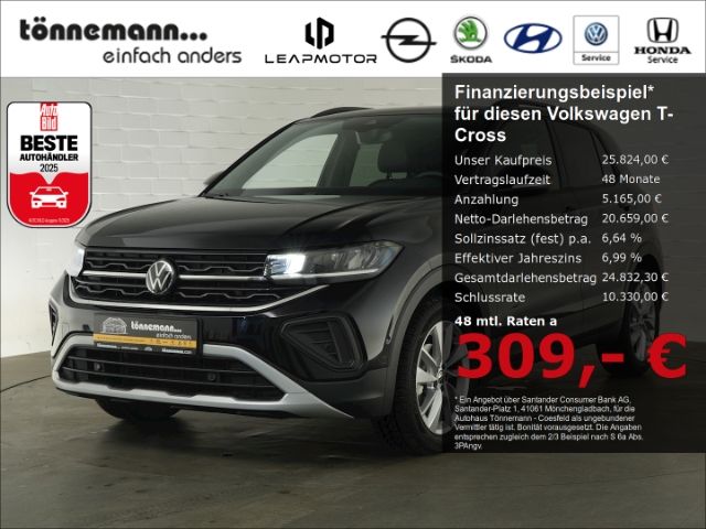 T-Cross GOAL TSI DSG+AHK+NAVI+RÜCKFAHRKAMERA+SIT