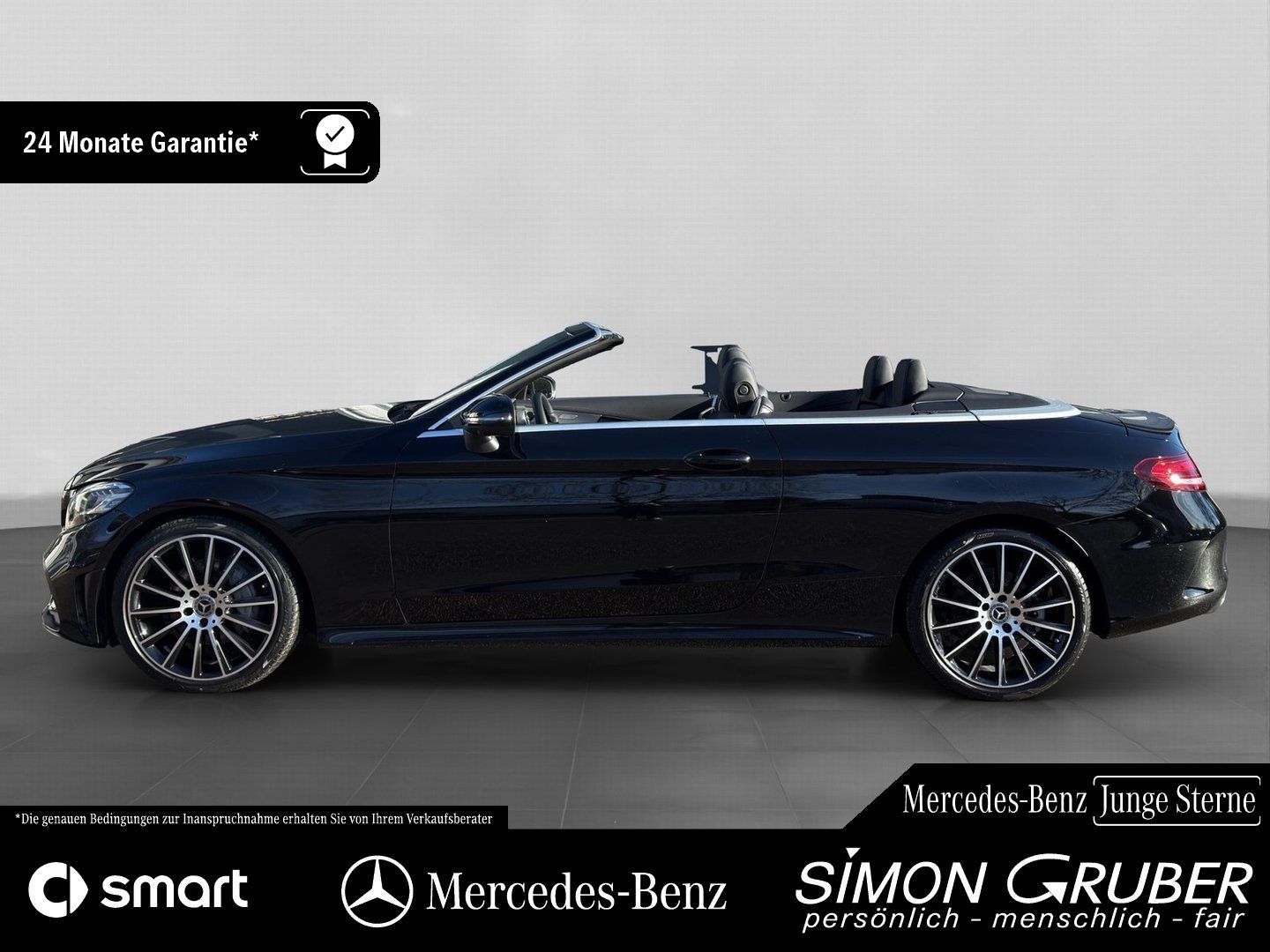 Fahrzeugabbildung Mercedes-Benz C 200 Cabriolet AMG Night Adv Sound 360 Distron.