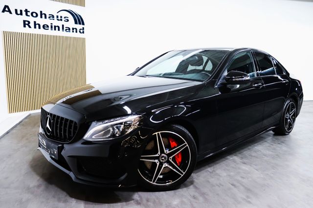 Mercedes-Benz C250d Lim. AMG*NIGHT-PAKET*VOLLLEDER*2.HAND*LED