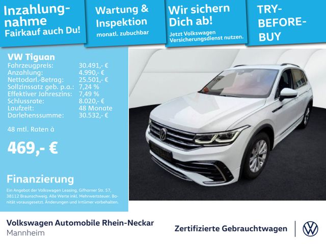 Volkswagen Tiguan 2.0 TDI R-Line AHK Navi LED-Matrix uvm