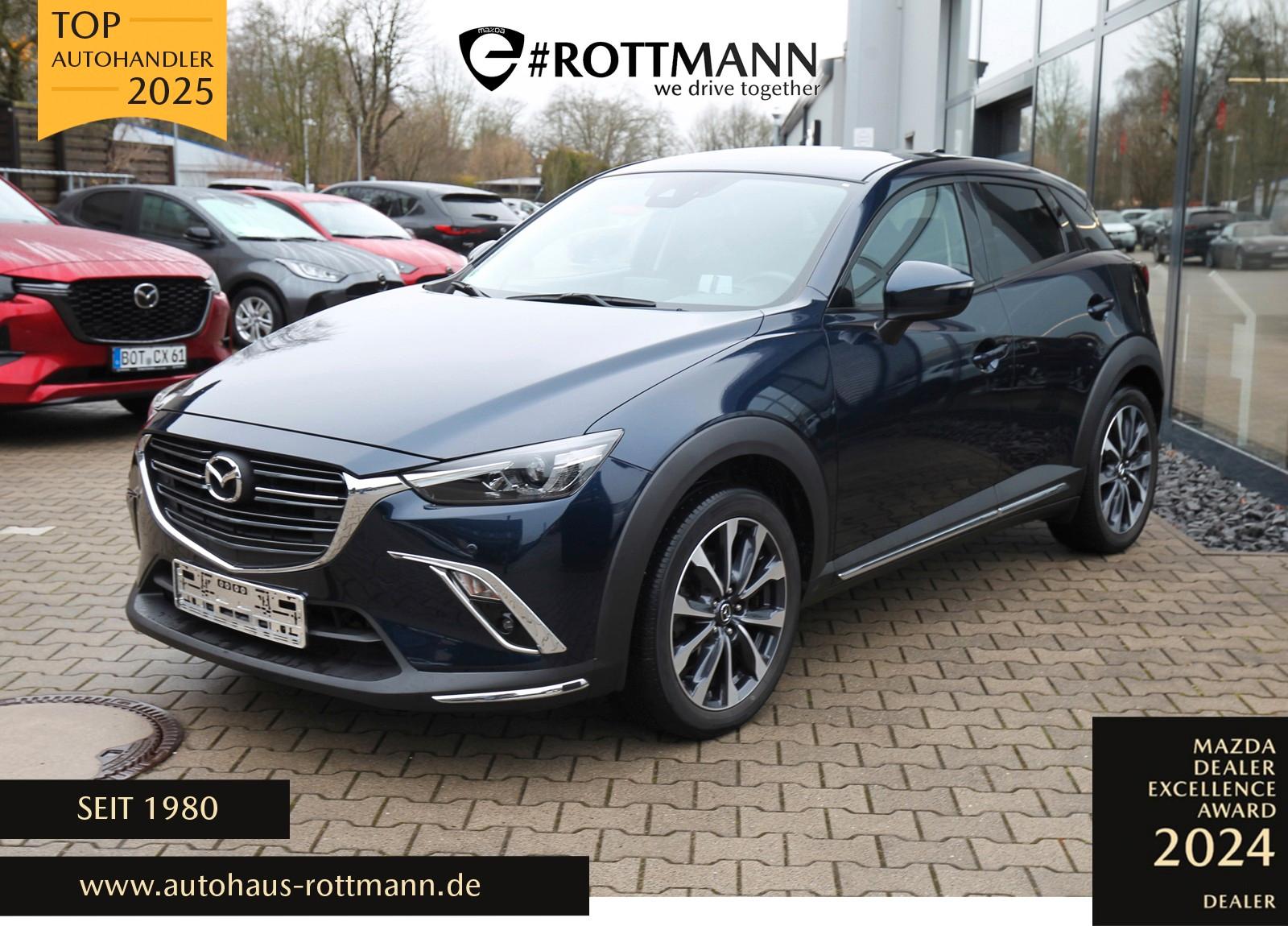 Mazda CX-3 SPORTS /r.Kamera/NAV/HeadUp/KeyLess/T-Leder