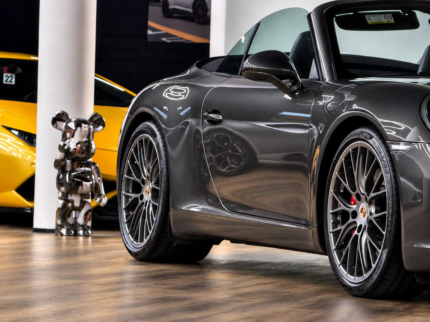 PORSCHE 911 991.2 CARRERA S CABRIOLET / CUIR / PACK SPORT CHRONO