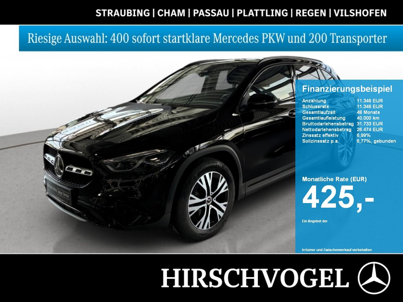 Mercedes-Benz GLA 180 Progressive Line+Night+AHK+DISTR+KEYLESS
