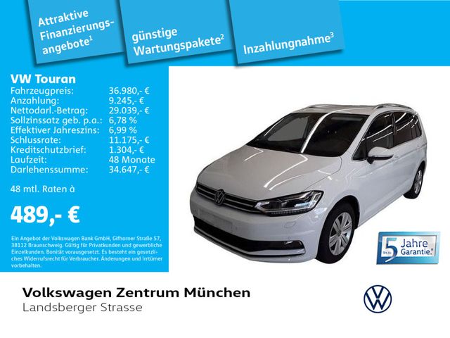 Volkswagen Touran 2.0 TDI HIGHLINE AHK Navi IQ.Light Standh