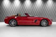 SLS AMG 6.2 V8 Roadster RED/BROWN CARBON