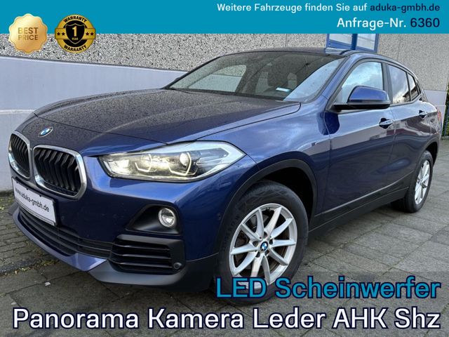 BMW X2 sDrive18d Advantage Panorama LED Kamera Leder