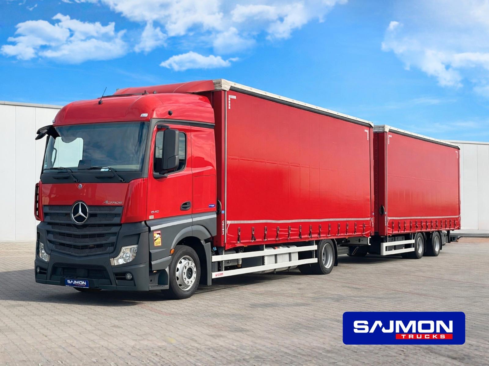 Mercedes-Benz Actros 1840 tandem 2x7,75 jumbo lkw