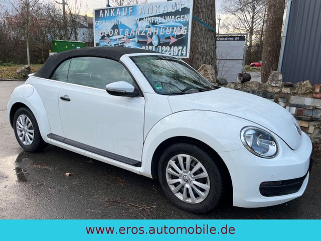 Volkswagen Beetle Cabriolet Basis/LEDER/6 GANG/NAVI