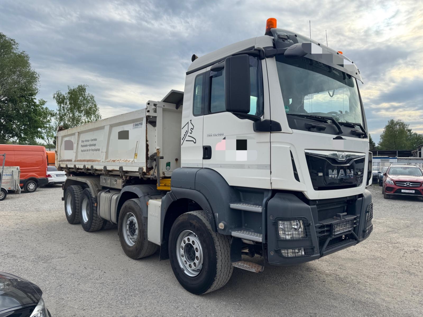 MAN TGS 41.480*8X4BB*DAUTEL-BORDMATIK*RETARDER*AC*TO