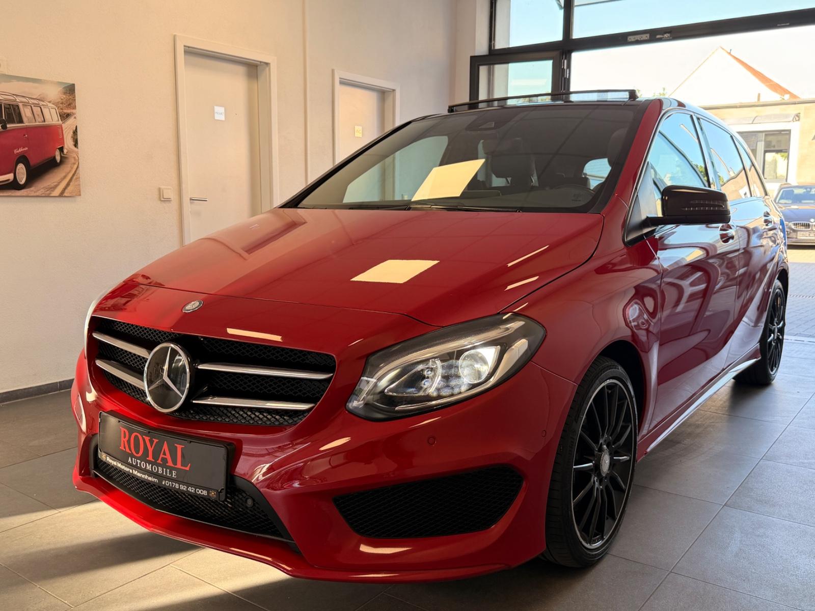Mercedes-Benz B 220 d-4Matic-AMG-NightPaket-Pano-Ambiente