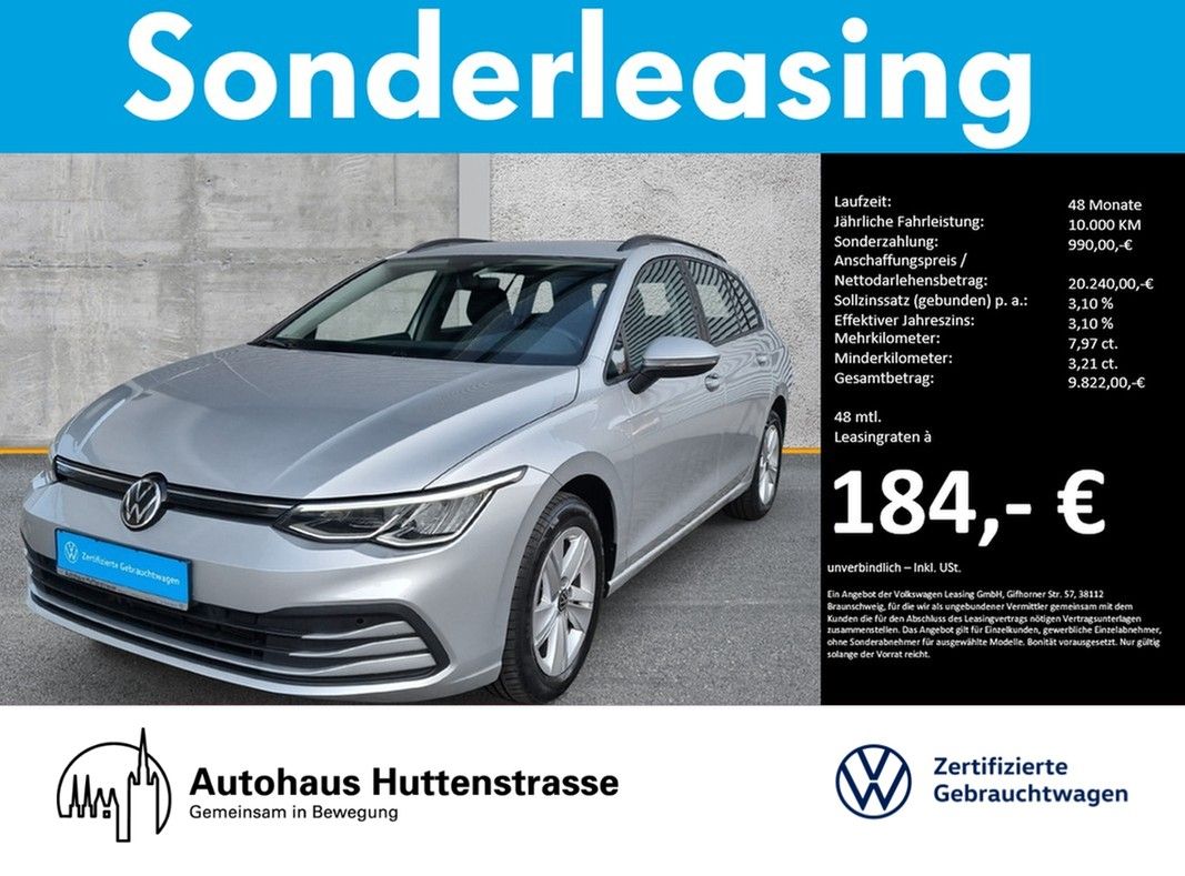 Volkswagen Golf VIII Variant 2.0 TDI Life LED NAVI SHZ