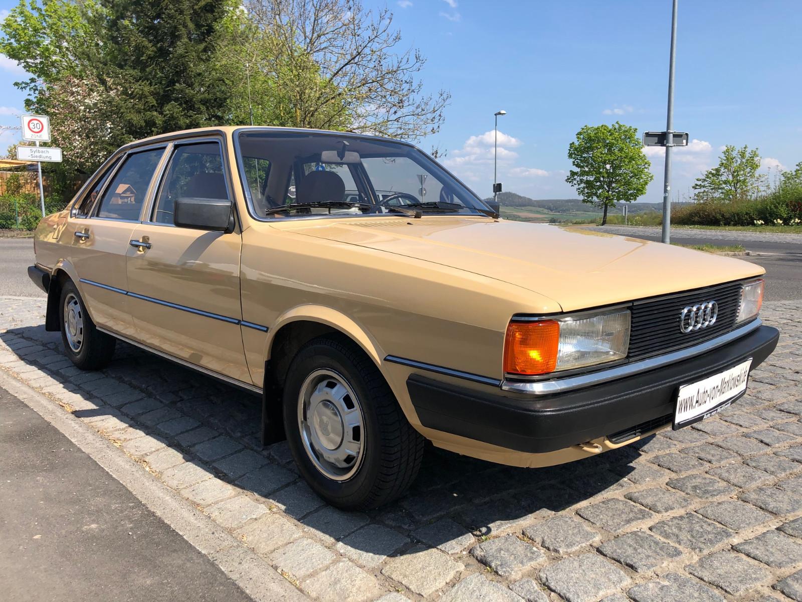 Audi 80 GLE Limousine 1. Hand Oldtimer