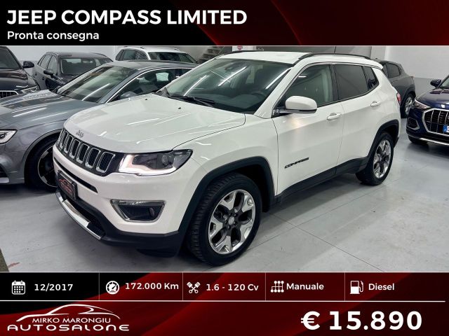 Jeep Compass 1.6 Multijet II 2WD Limited FINANZI