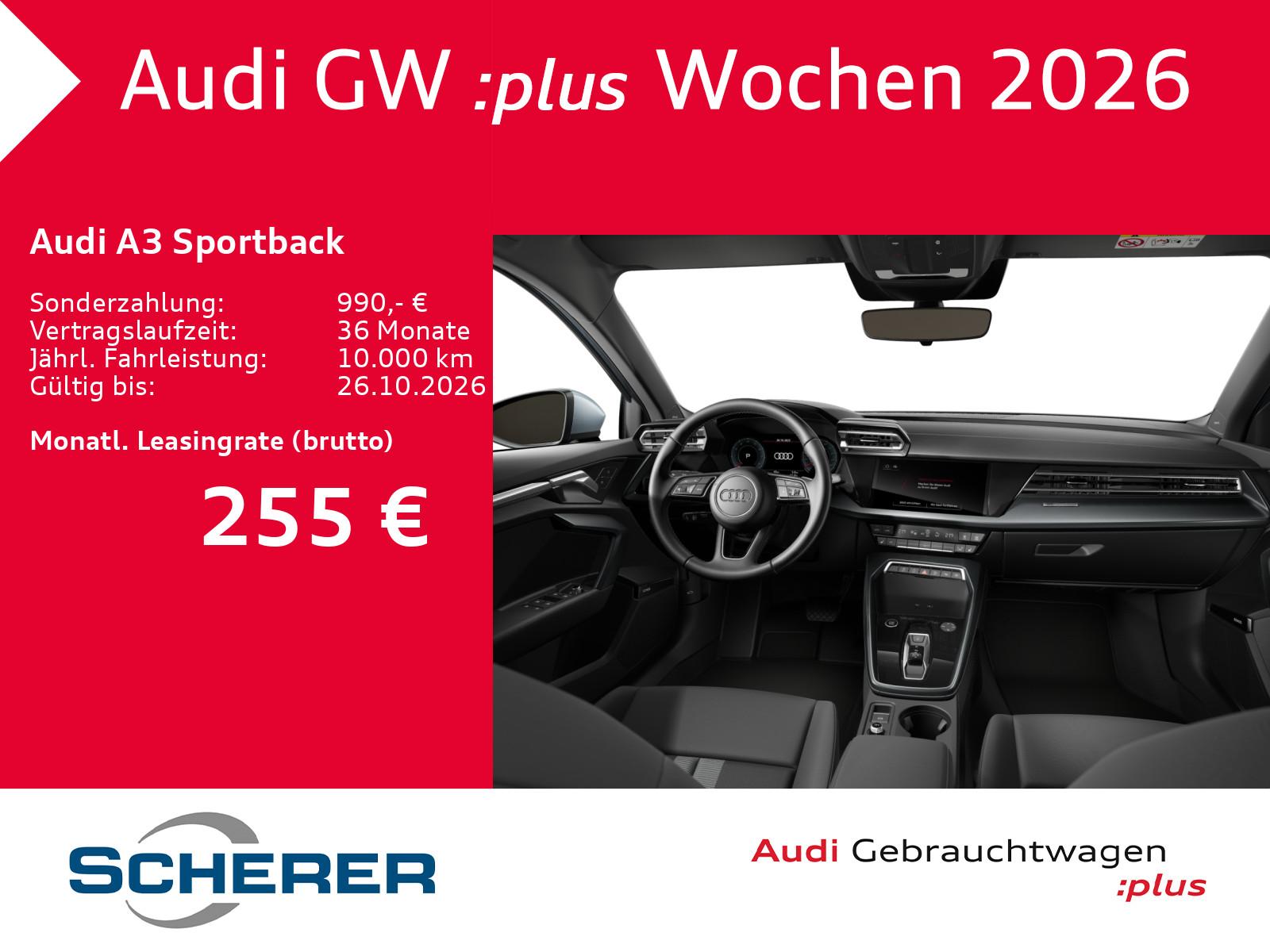 Audi A3 Sportback Advanced TFSI LED NAVI HEAD-UP EINP, миниатюра 9