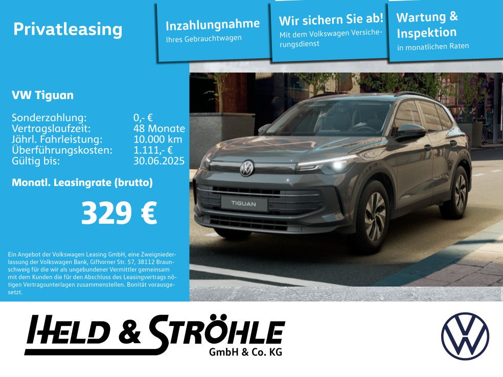 Volkswagen Tiguan Life 1.5 eTSI 96 kW SHZ / ACC / Kamera /