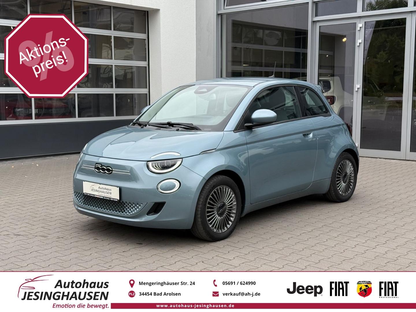 Fiat 500e ICON LED+Shz.+CarPlay+Navi Digitales Cockpi