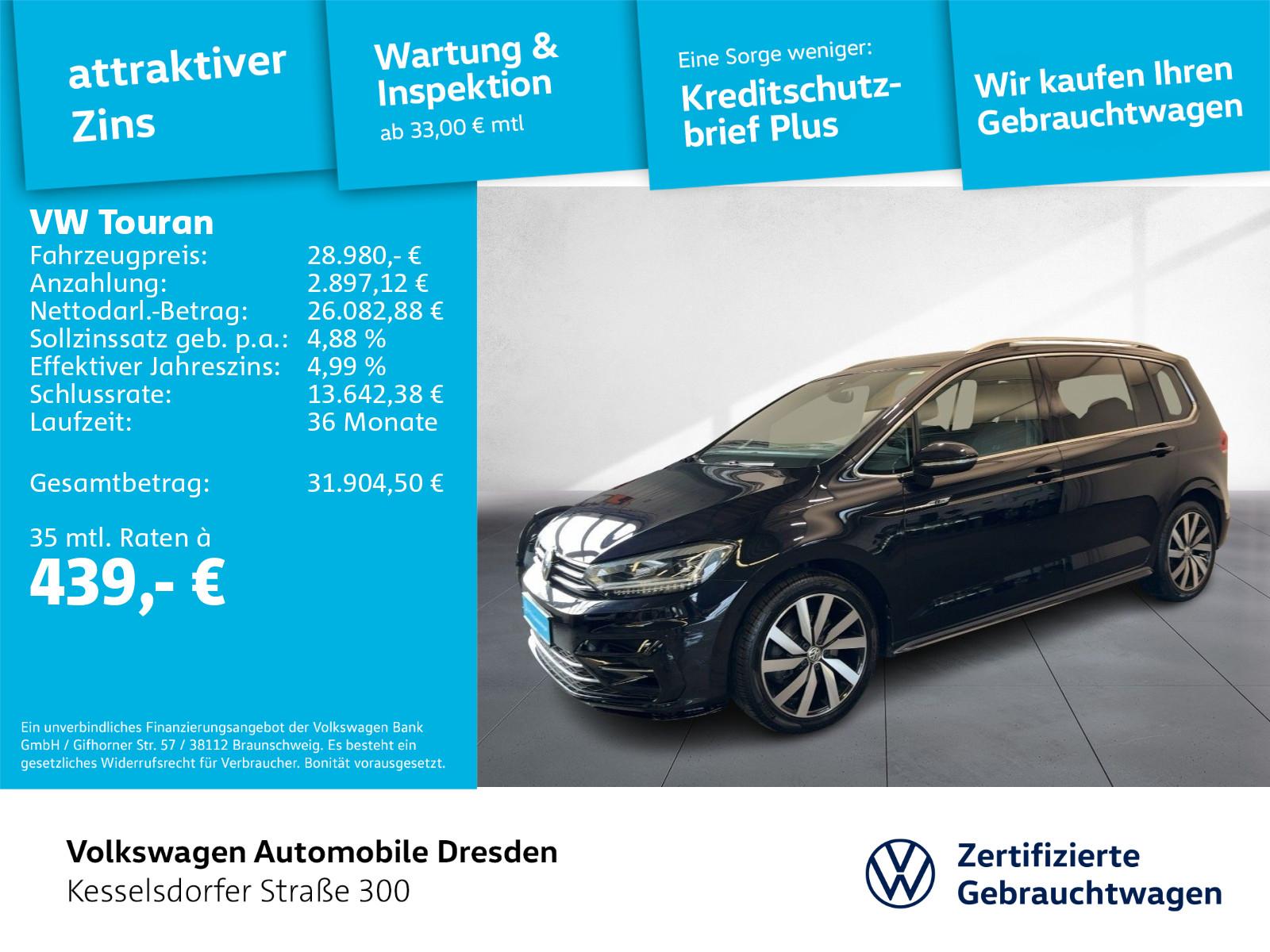 Volkswagen Touran 2.0 TDI DSG Highline AHZV Kamera