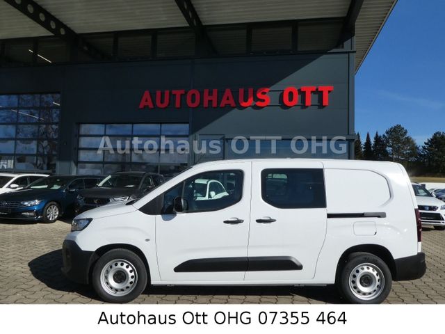 Peugeot Partner L2H1 Doppelkabine 2 Schiebetüre 5 Sitzer