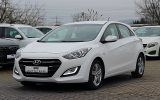 Hyundai i30 blue 1.6 CRDI/SHEFT/1.HAND/PDC/TEMP/SHZ/BT - Hyundai i30 mit Diesel-Antrieb: Limousine