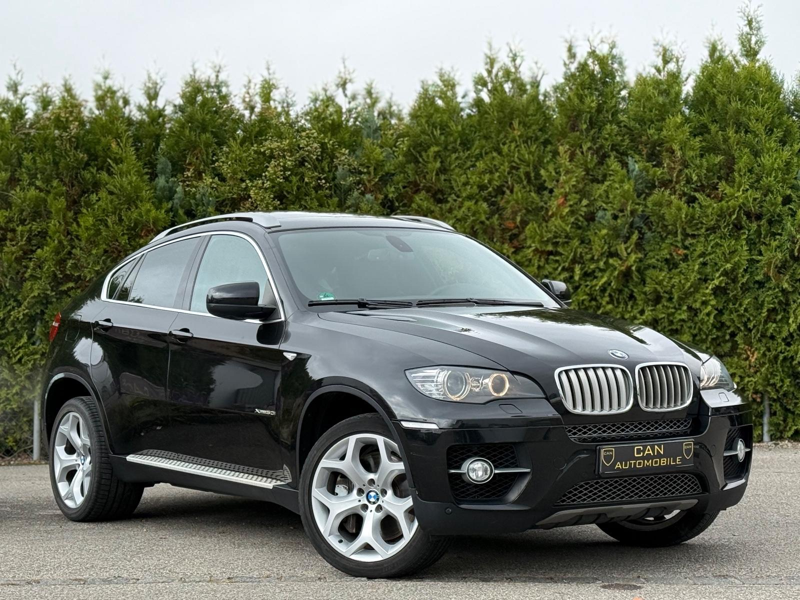 BMW X6 xDrive50i 4.4 V8 408 ch BVA 4x4 / Head-Up Display / Toit ouvrant / Cuir / Caméra de recul